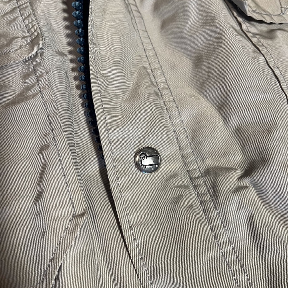 80s 90s Woolrich Beige grey Field Jacket - Picture 2 of 6